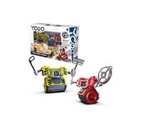 YCOO Pack 2 Robots Street Kombat Télécommandé à Contrôle Gestuel 14cm - Il Avance et Frappe Son Adversaire - Capteurs de Mouvements - Dès 5 ANS
