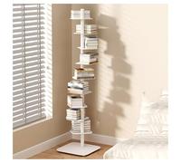 YCOVSFP Scaffale For Libri Creativo, Espositore Da Pavimento A 9 Strati, Espositore Decorativo For Espositori For Libri In Ferro, Salvaspazio, Adatto For Lo Studio Del Soggiorno Della Camera Da Letto
