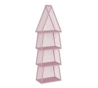 YCOVSFP Scaffale For Libri Creativo, Espositore Da Pavimento In Ferro Battuto, Scaffale For La Lettura Di Libri Illustrati Semplici For La Casa, Salvaspazio(Color 1,4 Layers)