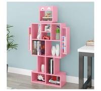 YCOVSFP Scaffale For Libri Creativo, Scaffale Da Pavimento, Espositore For Libri Illustrati For Libreria Domestica, Facile Da Montare, For La Camera Da Letto E Il Soggiorno Dei Bambini(Color 1)