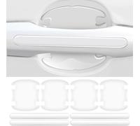 YCPHR 8 Pezzi Pellicola Protettiva Portiera Dell'auto Maniglia per BMW X5 E53 E70 F15 G05 X5 M G05 M Competition, Impermeabile Anti Graffio Adesivo Protettivo Accessori,A