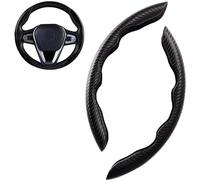 YCPHR Auto Copri Volante per Audi A4 B8 2008 2009 2010, Antiscivolo Durevole Auto Protezione Custodia Volante Cover, Ultraleggero Copri Volante