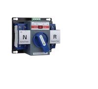 YCQ3B/2P 50/60Hz ATS Dual Power Automatic Transfer Switch Din Rail 63A Selector Switches Generator Part AUOQKQUT