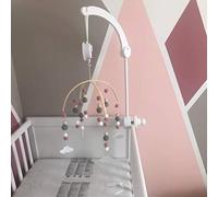 Yctze [跃星辉] Kit Campanelli Eolici Mobili in Legno per la Cameretta dei Bambini Fai da Te - Decorazione con Perline di Legno per Neonati Ed Estetica della Stanza (Colore assortito #31)