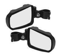 Yctze 1 Paio di Specchietti Retrovisori Laterali con Rotazione a 360° 1000 - Specchietti Laterali UTV con Morsetto per Carichi Pesanti da 1,75 Pollici, Ampio Angolo di Visione e Design Staccabile