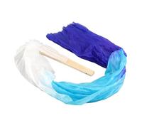 Yctze 1 Paio di Ventagli da Danza da 1,5 M - Ventagli di Danza Classica in Morbida Seta Spettacoli di del Ventre, Display Didattici e Culturali, 16 Movimenti Migliorati dal Design Ed Effetti Scenici