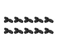 Yctze 10 Pezzi di Raccordi per Tubo del Connettore a Tee Spinato 8/11 per l'irrigazione della Goccia Giardino - Facile Auspicio, Nessun Strumento Richiesto, Ideale per Serre, Prati e Aziende