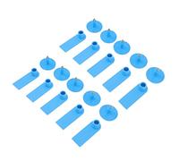 Yctze 100 Etichette Auricolari Vuote per Bestiame - Etichette Auricolari Sicure in TPU per Maiali, Mucche, Pecore e Altro - Ideali per la Gestione delle Informazioni