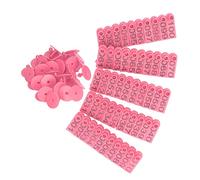 Yctze 100 Marchi Auricolari Numerati per Bestiame, Materiale PP Premium, Leggero e Flessibile, con 100 Spilli per Marchi Auricolari, Ideale per Bovini, Pecore, Maiali, Cavalli, Conigli, Volpi e Cani
