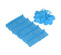 Yctze 100 Marchi Auricolari Numerati per Bestiame, Materiale PP Premium, Leggero e Flessibile, con 100 Spilli per Marchi Auricolari, Ideale per Bovini, Pecore, Maiali, Cavalli, Conigli, Volpi e Cani
