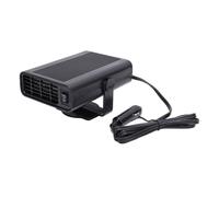 Yctze 120w Rescaldatore di Auto Portatile con Funzione di Riscaldamento Rapido, Defogger di Parabrezza Sicuro per il Comfort e la visibilità per Tutto l'anno (24V)
