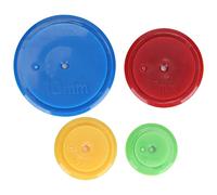 Yctze 16 Pezzi Set di Strumenti di Scrittura di Cucitura su Misura di Alta qualità con Ruote Parallele a Patch da Patch Multi-size per Mestieri Fai-da-te