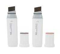 Yctze 2 Pennarelli Jumbo con Punta Larga per un'asciugatura Rapida Professionale e un Assorbimento Uniforme dell'inchiostro, Ideali per la Pittura e il Fai da Te (Serie Marrone)