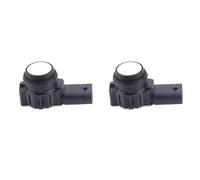 Yctze 2 Pezzi Sensore di Parcheggio PDC Sensore di Controllo della Distanza di Parcheggio Nero 66209261587 per F20 F22 F30 F31 F32
