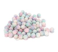 Yctze 200 Perline di Perle - Perle di a Forma di Mirtillo Sfumato Perlato con Foro per Creazione di Gioielli, Decorazioni Artigianali, Collane, Braccialetti e Regali Ideali per Ogni Occasione (#1)