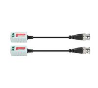 Yctze 2pcs Video Passivo PASSE BALUN Cavo di Ricetrasmettitore per Telecamere Analogiche HD-CVI/AHD/HDVI con