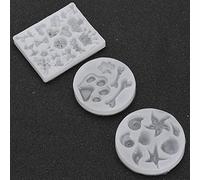 Yctze 3pc Stampi in Silicone di Alta qualità per la Produzione di Gioielli Fai -da -te e Versatili Strumenti di Artigianato per Forme a Pendente Uniche