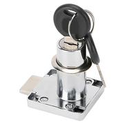 Yctze 3pcs/imposta il Blocco del Cassetto della Scrivania in Lega di Zinco con Chiavi - Accessorio Hardware per Cabinet, Guardaroba e Cassetta Postale per l'uso Domestico e Ufficio