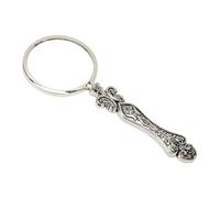 Yctze 3X Retro Magnifier Glass with Vintage Pattern for Reading and