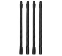 Yctze 4 Pezzi da 10 Mm Tubo di Lampada a Collo di Cero - Banco di Alluminio Flessibile e Abbonamenti Al Tubo del della Lampada da Tavolo per Progetti Fai -da te e Uso Domestico (20 cm)