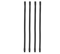 Yctze 4 Pezzi da 10 Mm Tubo di Lampada a Collo di Cero - Banco di Alluminio Flessibile e Abbonamenti Al Tubo del della Lampada da Tavolo per Progetti Fai -da te e Uso Domestico (35 cm)