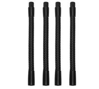 Yctze 4 Pezzi da 10 Mm Tubo di Lampada a Collo di Cero - Banco di Alluminio Flessibile e Abbonamenti Al Tubo del della Lampada da Tavolo per Progetti Fai -da te e Uso Domestico (15 cm)