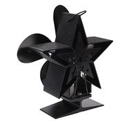 Yctze 4- Ventola per Stufa Alimentata a Calore per Stufa a Legna, Ventola per Caminetto Termodinamico Ad Alta Temperatura, a Basso Rumore Ed Efficiente Dal Punto di Vista Energetico