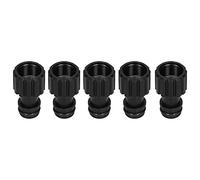 Yctze 5 Pezzi G3/8 Connettore Capezzolo Filo Femminile - Connettori Rapidi Rubinetti di Plastica per Irrigazione per Il Giardino e Raccordi per Tubature dell'Acqua