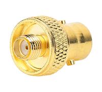 Yctze 5pcs BNC Femmina a SMA Femmina RF Convertitore Adattatore Coassiale Convertitore per l'uso Radiofonico