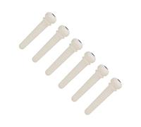 Yctze 6pcs Pins per Ponti per Chitarra Ossea Bovina per una Facile Sostituzione - Ideale per le Chitarre Acustiche, Folk e Ukulele (#2)