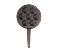 Yctze 7 Buche -Duty Ghisa Iron Takoyaki Maker Grill Pan per Senza Sforzo a Casa o Al Ristorante