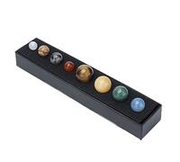 Yctze 8 Pianeti Ornamento di Cristallo - Arredamento del Solare per Casa e Scrivania - Sfera di Meditazione Curativa per gli Appassionati di Astronomia