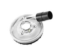 Yctze 80-125mm Clear Vacuum Dust Shroud for Angle Grinders Durable Dust