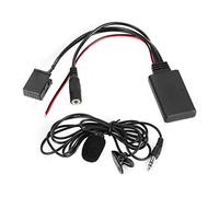 Yctze Adattatore Cavo AUX-in, 12 Pin AUX-in Microfono Stereo Bluetooth per Auto Adattatore Cavo AUX Adatto per CD30 CDC40 CD70 DVD90
