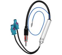 Yctze Adattatore per Antenna per Autoradio, Adattatore per Antenna per Cavo Stereo per Auto, Doppio Fakra a Maschio per Migliorare le Prestazioni Radio del Veicolo