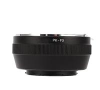Yctze Adattatore per Montaggio Obiettivo Manuale PK FX Compatibile con Fotocamere X E1 E2 E3 per il Controllo