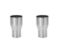 Yctze Adattatore per Tubo di Scarico Ingresso 2,25 Pollici a Uscita 3 Pollici Saldatura in Ferro Universale per Connessione Turbo Intercooler