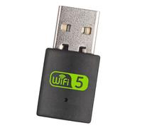 Yctze Adattatore WiFi USB Adattatore a Doppio Banda da 600m con 5,0 per 11/10/8./8/7