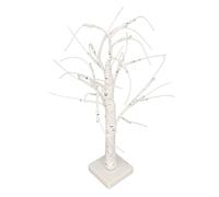 Yctze Albero di Betulla Illuminato a LED con Base Stabile per la Casa, Eventi, Matrimoni e Decorazioni per Tutto l'anno