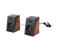 Yctze Altoparlanti HIFI P Bass con Volume per PC, TV e LAP - Plug and Play Wired Solution USB