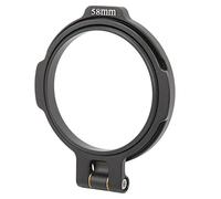 Yctze Anello Adattatore Porta Filtro Obiettivo con Interruttore Rapido 49 Mm, Multi Formato, Robusto e Durevole, Adatto per Obiettivi Grandangolari, Prime e Zoom (#12)