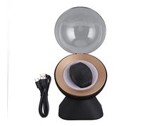 Yctze Avvoltore Automatico a Orologio Singolo con USB per Orologi Meccanici - Elegante Custodia per lo Stoccaggio e la Scatola di Visualizzazione per Casa e Ufficio (BLACK)