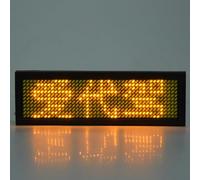Yctze Badge con Nome a LED Etichetta con Messaggio a Scorrimento Display Caratteri Cinesi/inglesi, Ricaricabile, Badge con Nome LED Multiplo, Etichetta con Messaggio a Scorrimento, con, con,