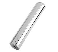Yctze Barra di Diapositiva per Chitarra in Acciaio Inossidabile Premium - Cursore Cilindrico per un Suono Ricco e Accessori Musicali di Controllo Potenziati (SILVER)