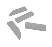 Yctze Battiscopa in Gomma per Porta, Design Antiscivolo, Fascia (GREY) | Materiale durevole, assemblaggio gratuito, molteplici applicazioni, vestibilità sagomata