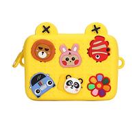 Yctze Borsa a Tracolla della Telecamera Cartone Animato per Bambini - Le, e Compleanno per 37 Mesi, Giallo (YELLOW)