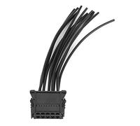 Yctze Cablaggio Resistenza Motore Ventilatore + connettore per Clio Grandtour 05-10 7701209803 per Resistenza Ventilatore Resistenza del Motore del Ventilatore riscaldatore del