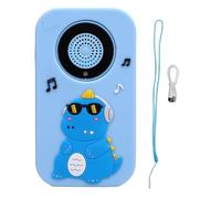 Yctze Camera HD da 1080p per Toddler da 2,4 Pollici Screen AutoFocus Cartunone Mp3 Selfie Camera per Regali di Compleanno di Natale (BLUE)
