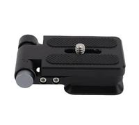 Yctze Camera Pieghevole Universale L Staffa Verticale Orizzontale Verticale in Lega di Alluminio CNC con Filettatura da 1/4 da 3/8 Pollici per Fotocamera Mirrorless DSLR
