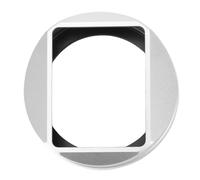 Yctze Cappuccio di Lenti Quadrate in Metallo per la Fotocamera X100VI con Lega di Alluminio Anti -riflesso Interno Opaco Contro il Danno da Bagliore Fantasma